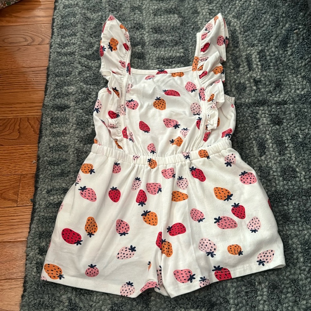 Tucker + Tate Strawberry Romper